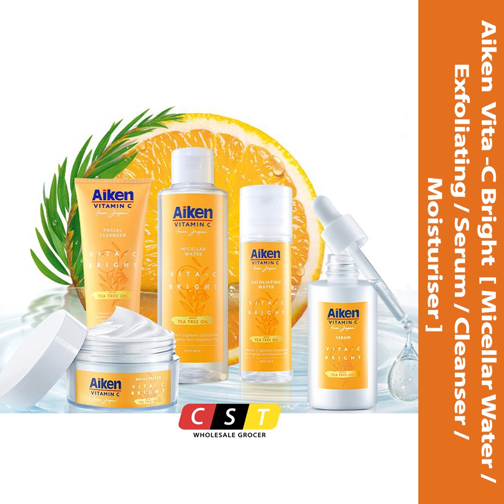 Aiken VitaC (Vitamin C) Bright Combo Set Shopee Malaysia