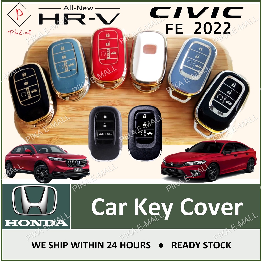 Honda HRV 2022 Civic Fe Key Cover TPU Car Key Case Civic Fe 2022 Honda