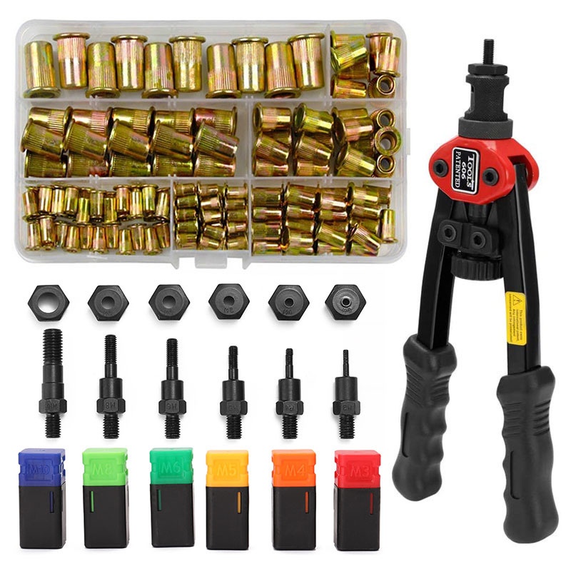 Riveter Nut GunBT606 Blind Heavy Hand Inser Rivet Nut Tool Manual ...