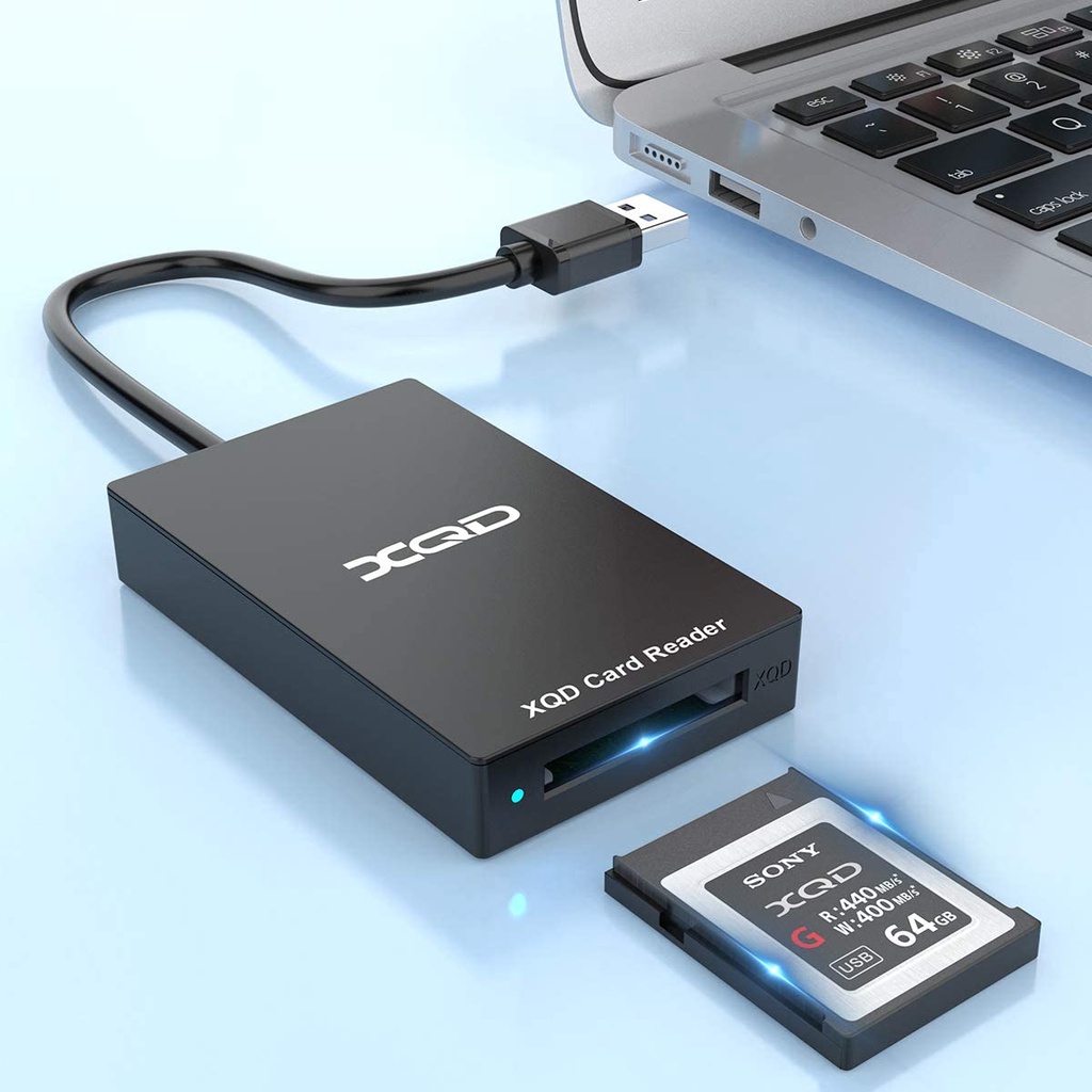 XQD Card Reader typeC or USB3.0 Compatible with Sony G/M Series USB