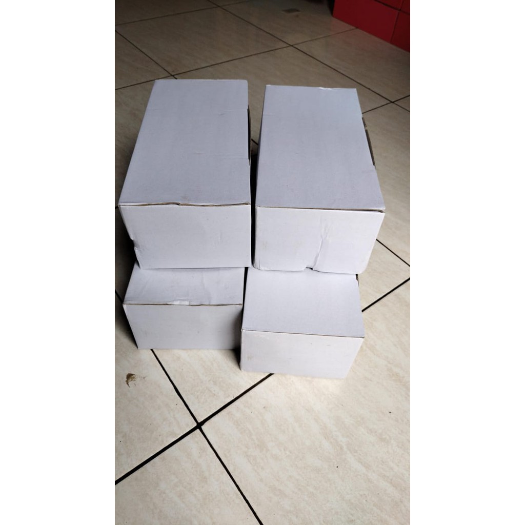 Plain White SANDAL Box | Shopee Malaysia