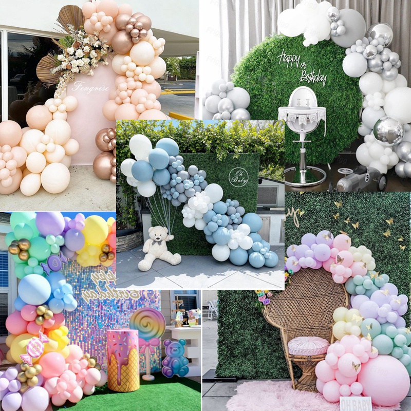 Huiran Balloon Arch Set Garland Kit Set Shopee Malaysia