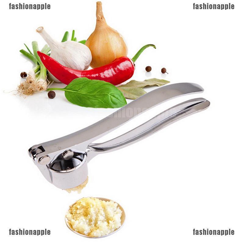 FAMY Stainless Steel Cloves Ginger Garlic Press Mince Crusher Squeezer