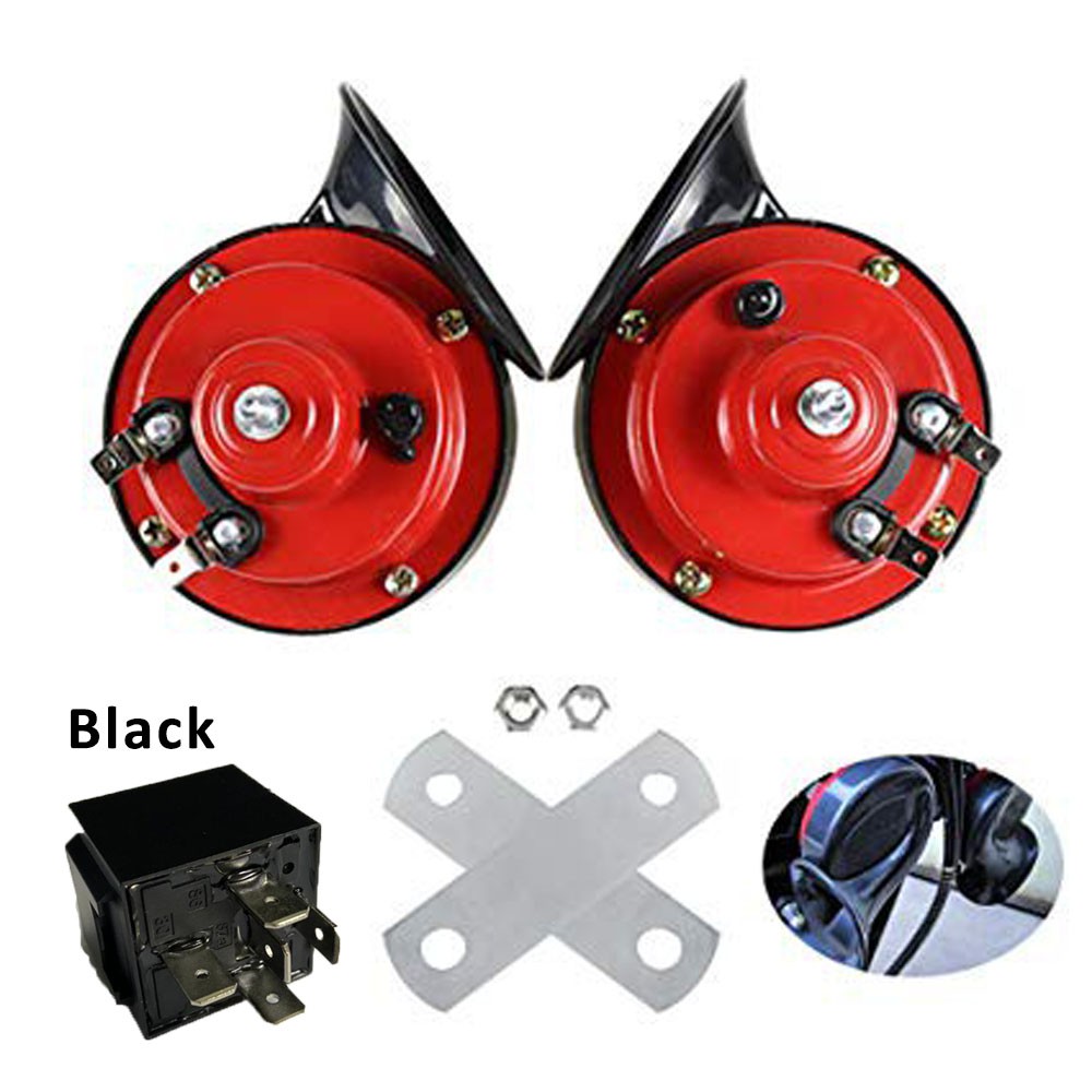 Loud Twin Horn SEGER Car/Motor Horn 60B 12V Shopee