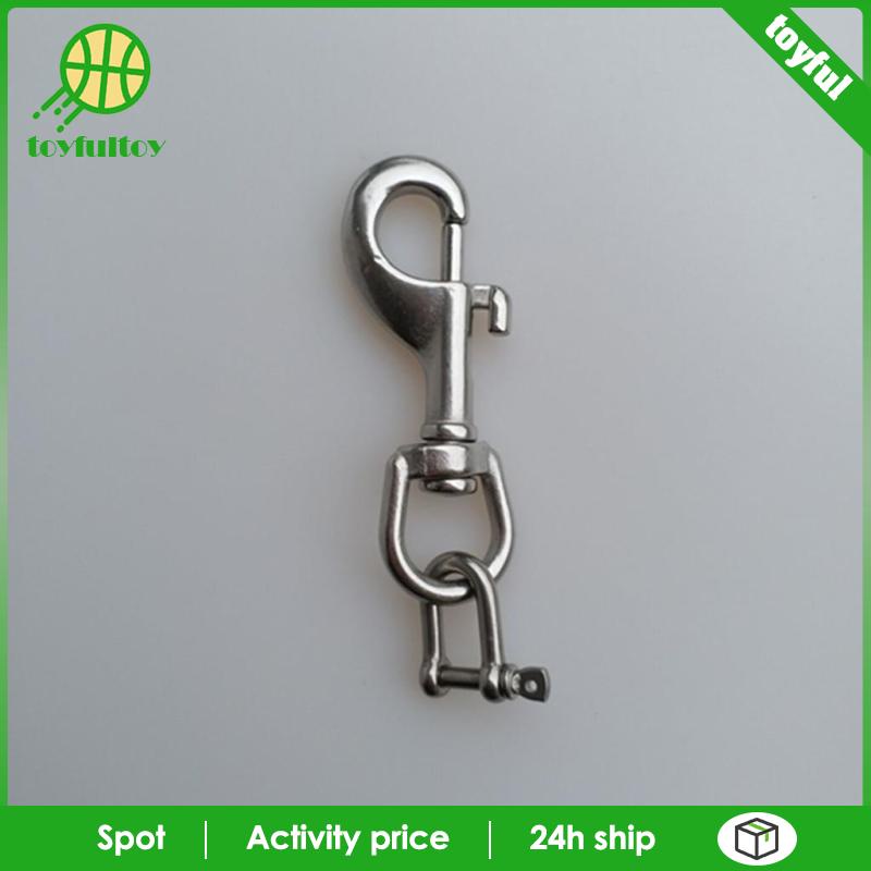 [toyfulcabinMY] Stainless Scuba Diving Light Torch Holder Single End