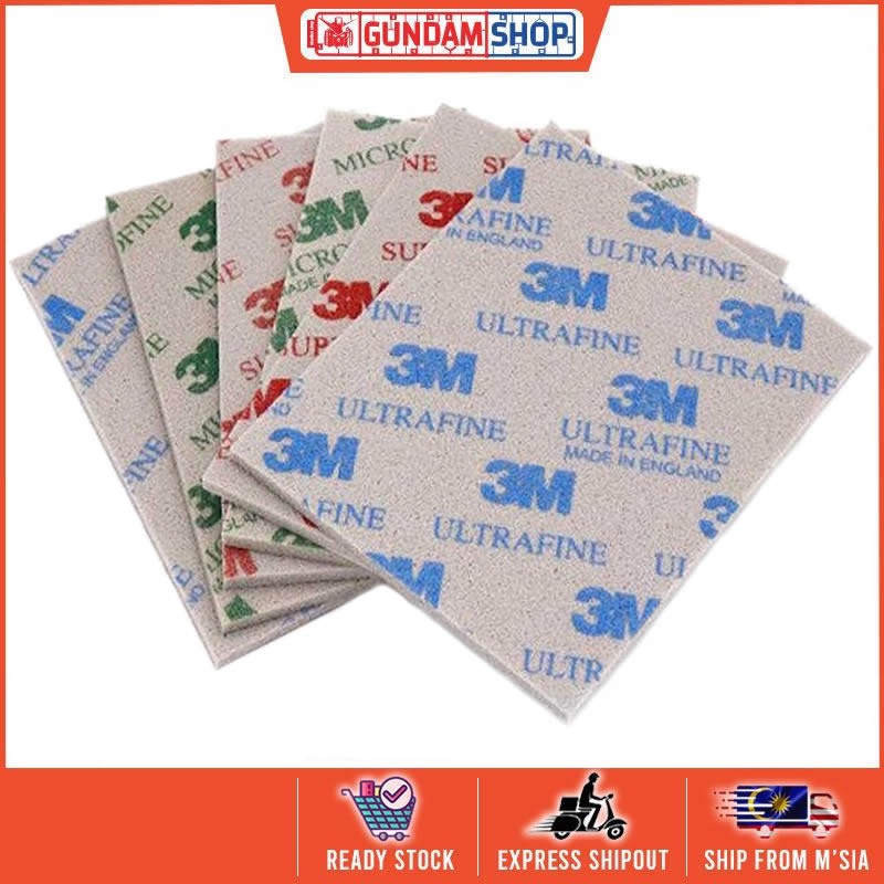 3M Softback Sanding Sponge Medium Fine Super Fine Ultra Fine Micro Fine