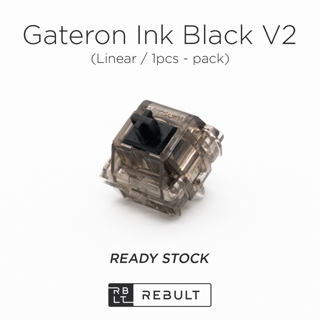 Gateron Ink Black V2 Mechanical Switch (1 Switch) for Mechanical ...