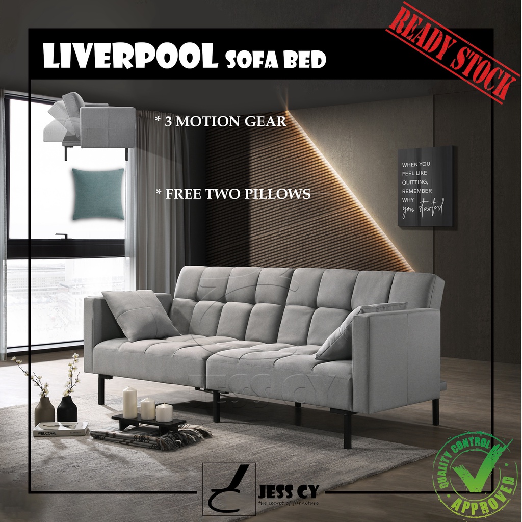 LIVERPOOL Sofa Bed / Foldable Sofa Bed / Small Living Room / Apartment