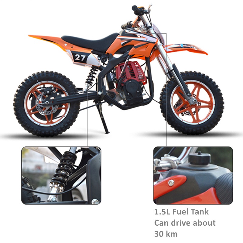 🇲🇾🔥2 stroke small Racing car 49CC motorcycle mini kids bike