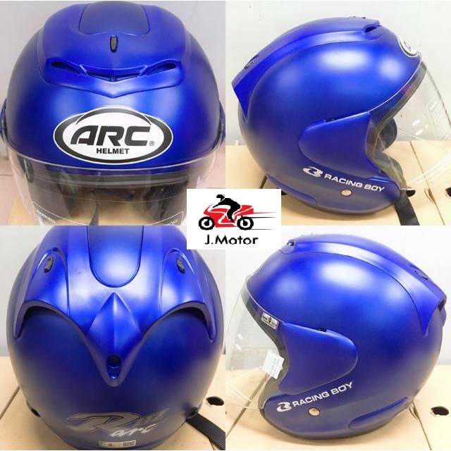 🔥100% Original🔥 ARC Ritz Helmet with Racing Boy (RCB) Logo (Standard ...