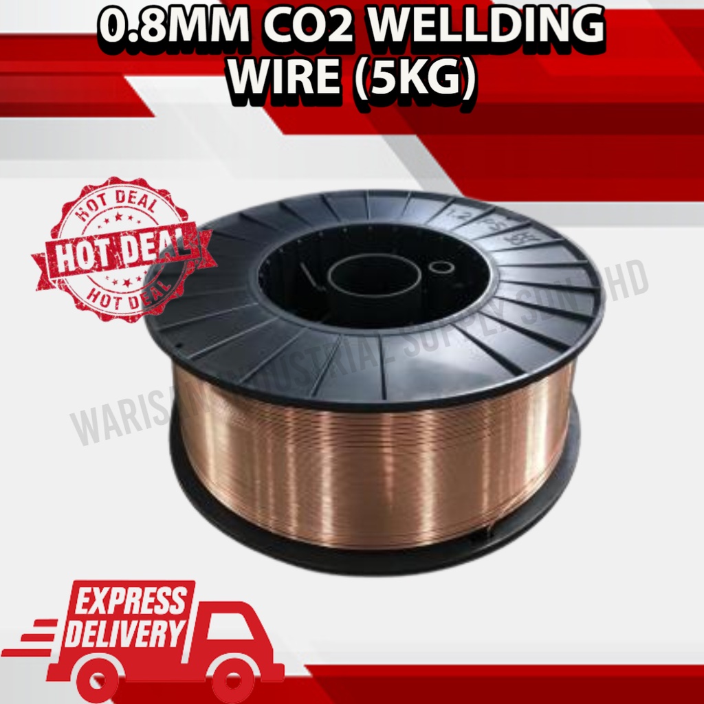 CO2 MIG WELDING WIRE 0.8mm 5KG 1Set (4Spool) | Shopee Malaysia