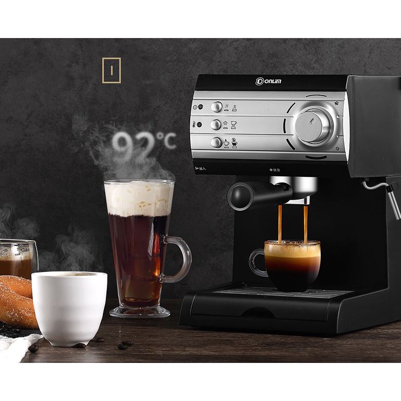 Espresso coffee machine BuiltIn milk frother 20Bar Coffee Makers Mesin