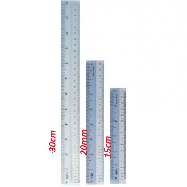 Small Transparent Triangular Prism Ruler Architect Scale Ruler 0