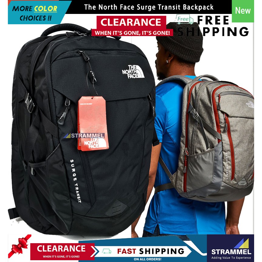 North face 17 hot sale laptop backpack