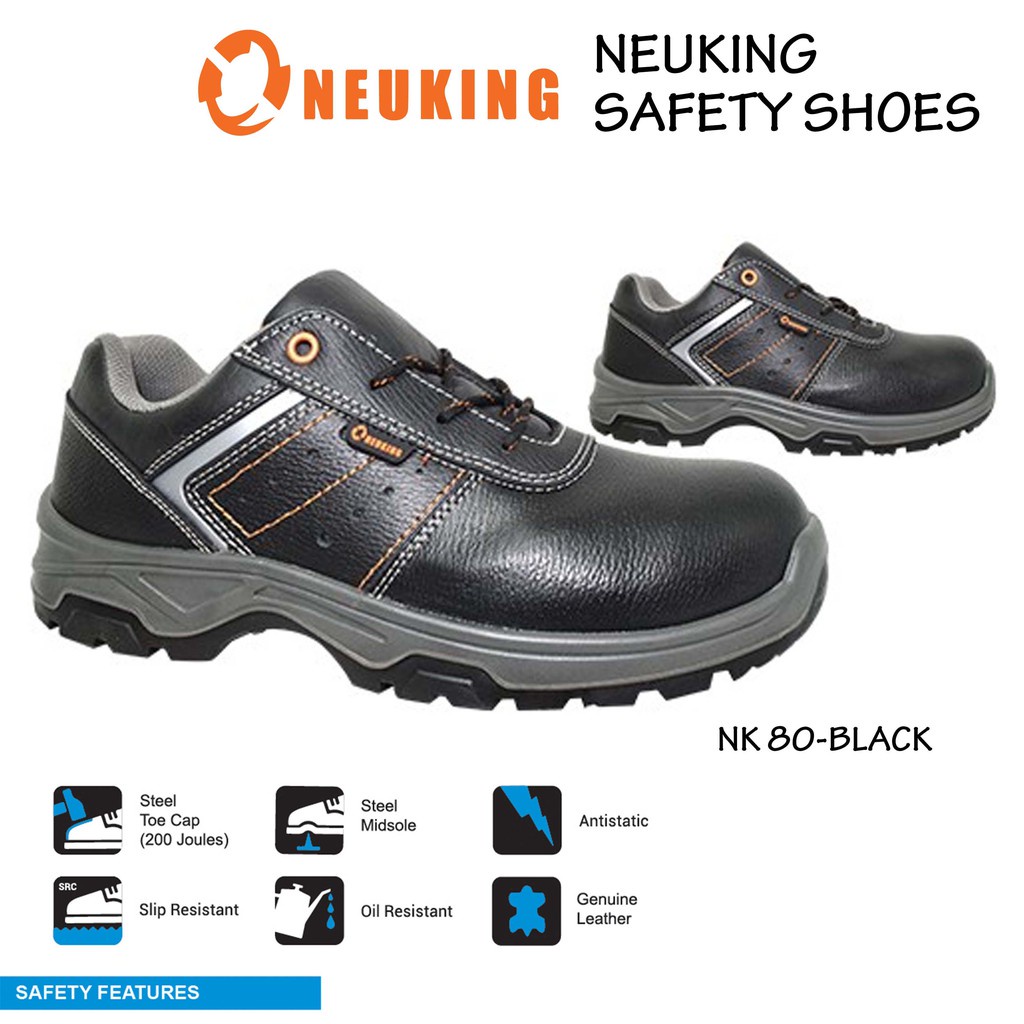 SIRIM DOSH NEUKING NK 80 SAFETY SHOES LOW CUT KASUT KERJA | Shopee Malaysia