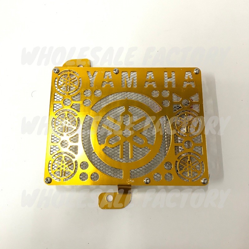 Radiator Cover Coolant Net Alloy Engine Cover Plastic Combo Set Yamaha ...