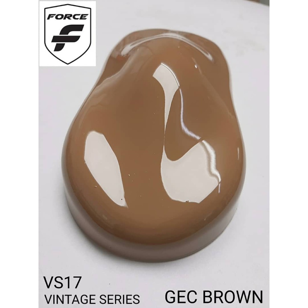FORCE VS17 GEC BROWN VINTAGE SERIES 2K PAINT | Shopee Malaysia