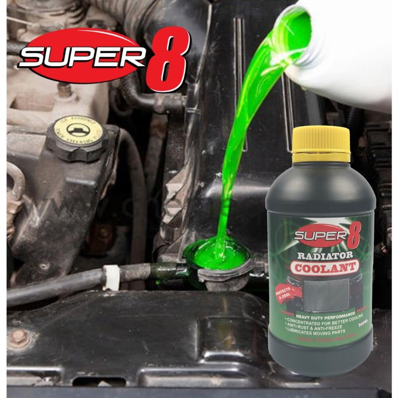 Car Green Coolant / Penyejuk Radiator Kereta Car Care Radiator Coolant