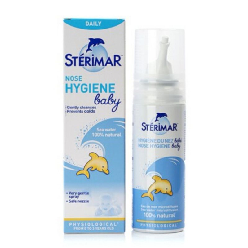 【SARANG by Hoho & Omma】STERIMAR Nose Hygiene Baby 100ml| Pure sea water ...