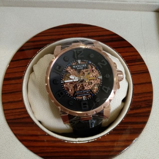 Original Authentic Manlike Swiss Watch