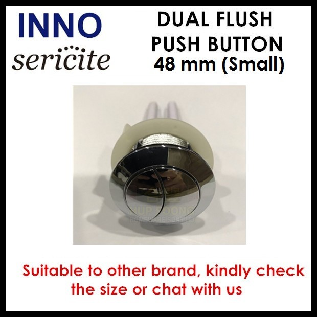 SERICITE/INNO Water Closet Spare Part - Single/Dual Flush Push Button ...