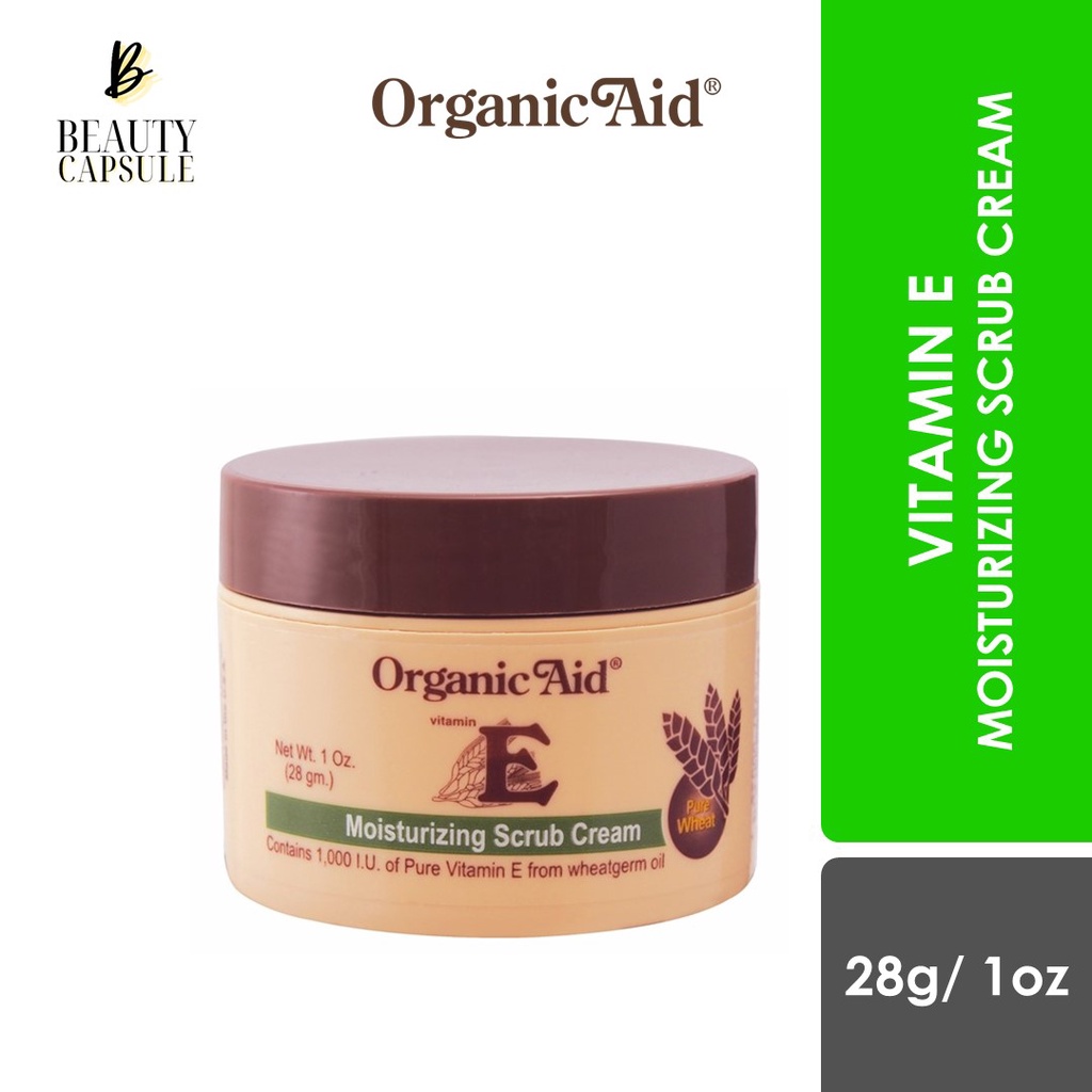 ORGANIC AID Moisturizing Scrub Cream (1Oz/28g) Shopee Malaysia