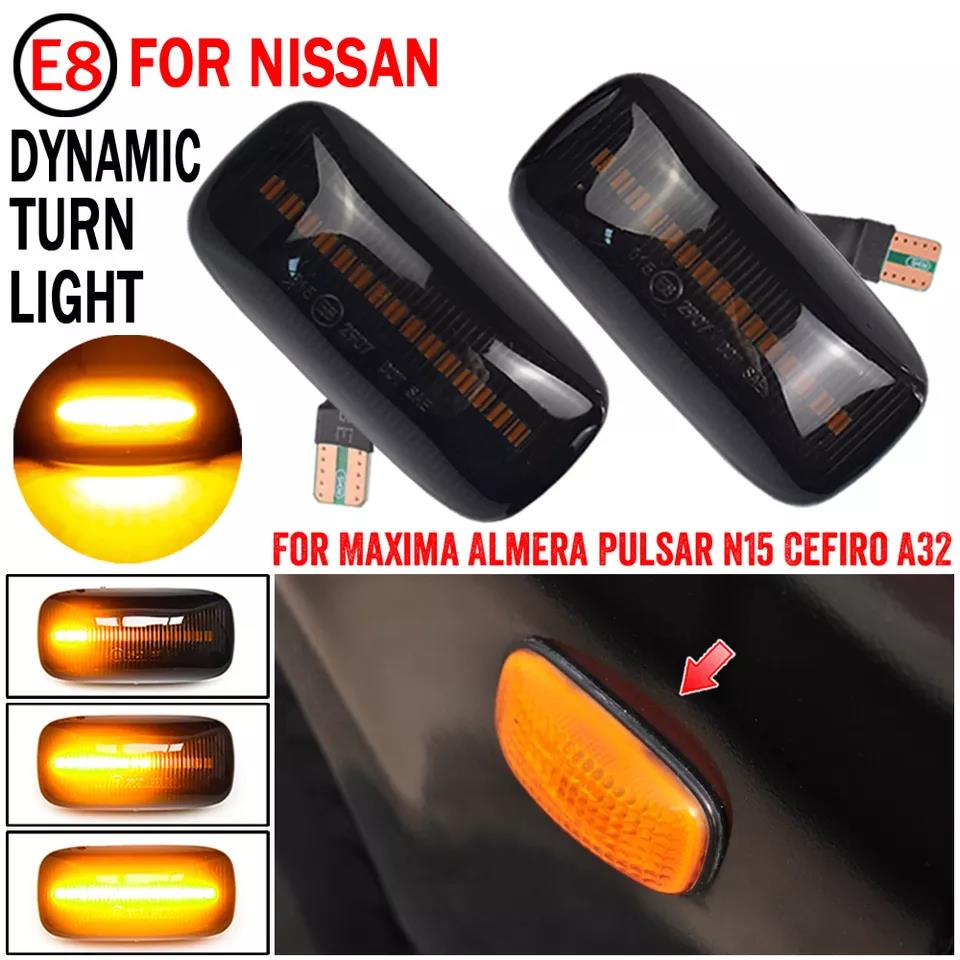 Car Led Dynamic Turn Signal Light Side Marker Fender Lamp Indicator For ...