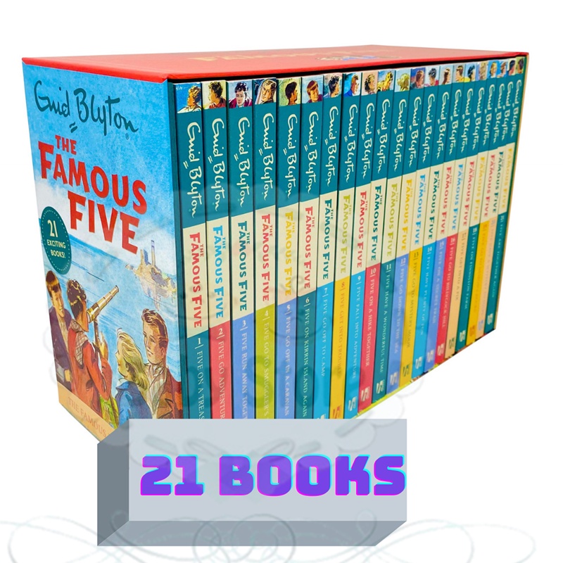 enid-blyton-the-famous-five-21-books-box-set-shopee-malaysia