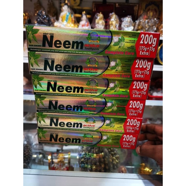 Herbal NEEM active toothpaste complete care Shopee Malaysia