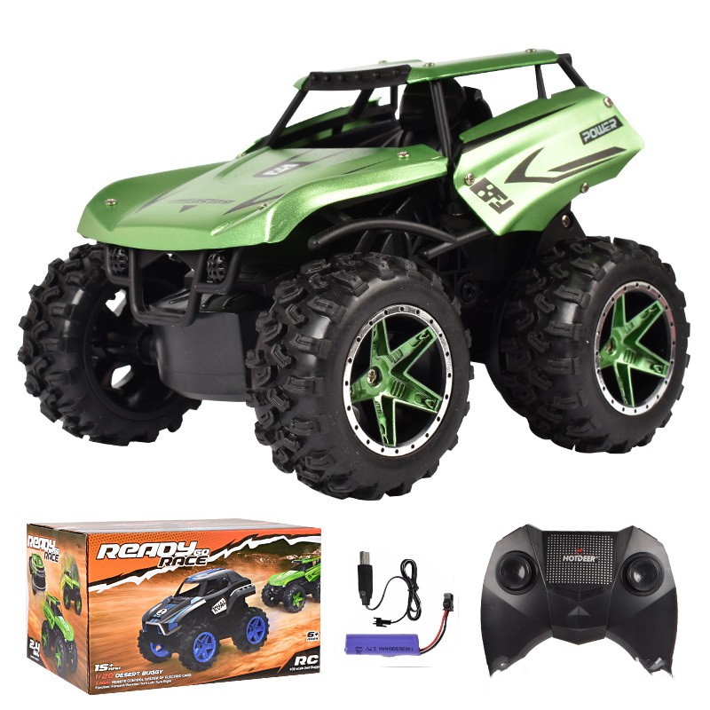 [SPRAY]FEO C2 BIG FOOT Rc Car Stunt Car 4X4 Pickup 360 Rotating Off ...