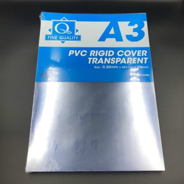 S A PVC Rigid Sheet Plastic Cover Binding Cover Presentation Shopee Malaysia