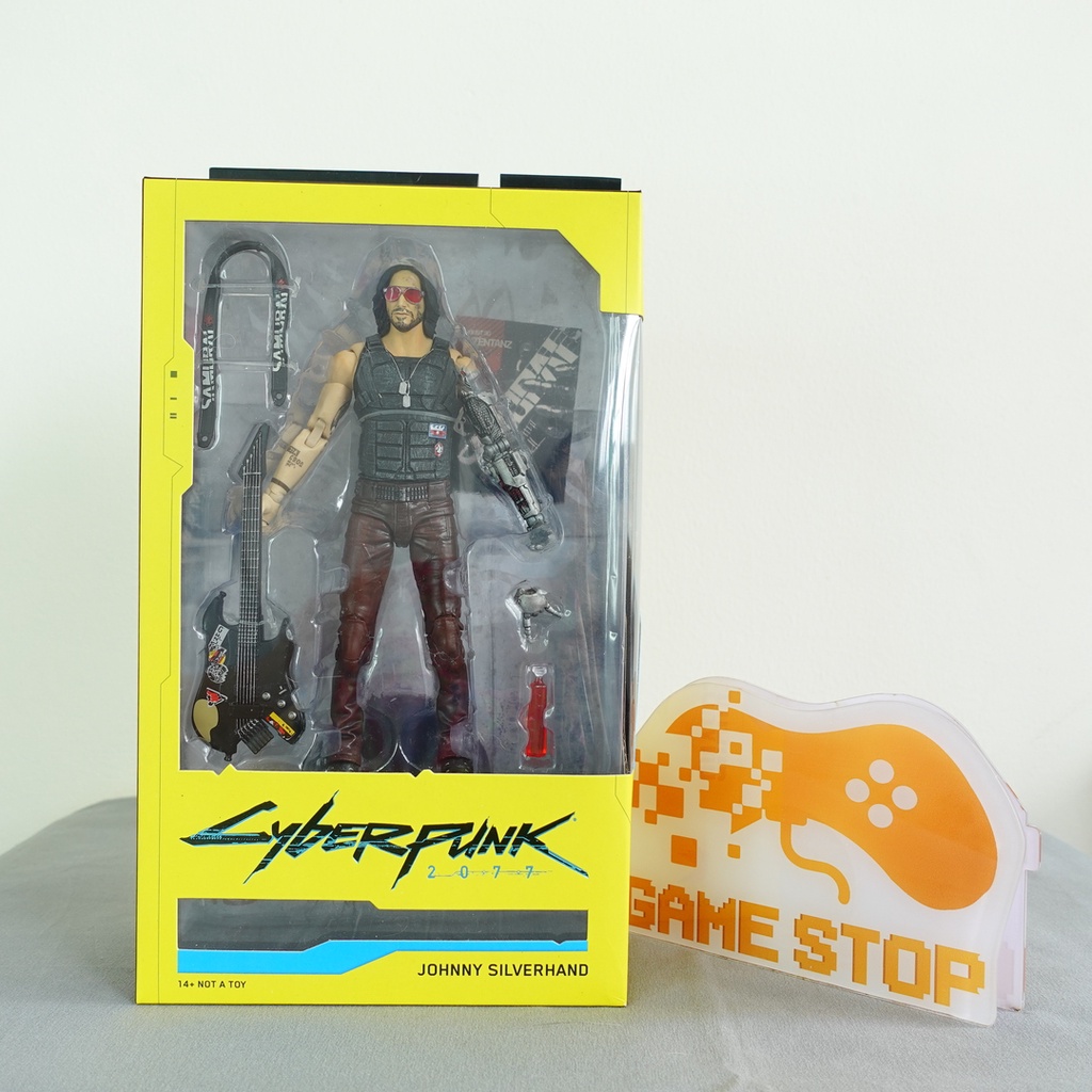 MODIFIÉ 2077 FIGURINE Johnny Silverhand McFarlane Toys 18 CM EUR 60,88 - FR