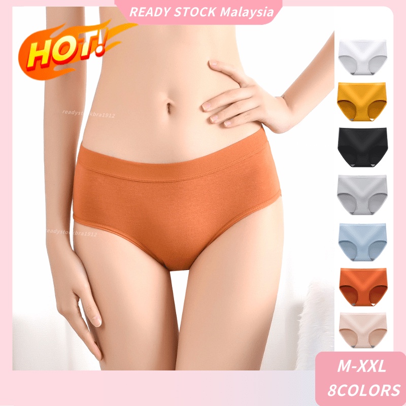 Plus Size Woman Seamless Panties Breathable Comfortable Underwear 8 Colours  Choose A06