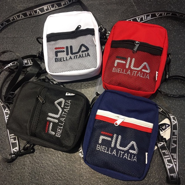 Authentic fila sling on sale bag