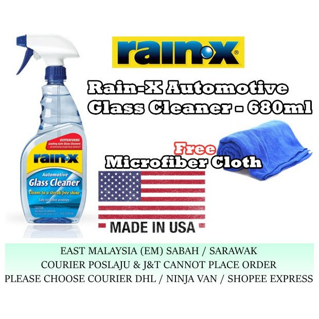 Rain‑X® / RainX Automotive Glass Cleaner 680ml Shopee Malaysia