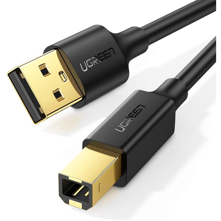 UGREEN USB 2.0 Printer Cable - A-Male To B-Male Cord USB A To B Cable ...