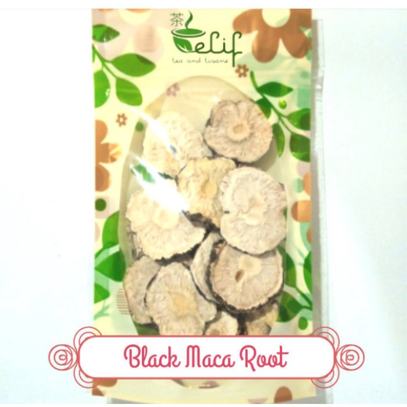 HITAM Elif Tea Black Maca Root Tea: Peru Black Maca Root Slice Tea Maca ...