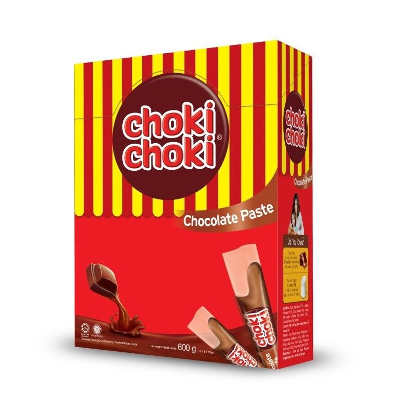Choki Choki Chocolate Chocolate milk Paste 60pcs x 1box
