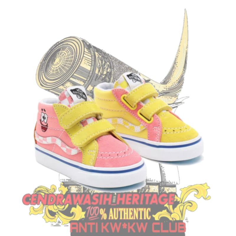 Spongebob hotsell vans toddler