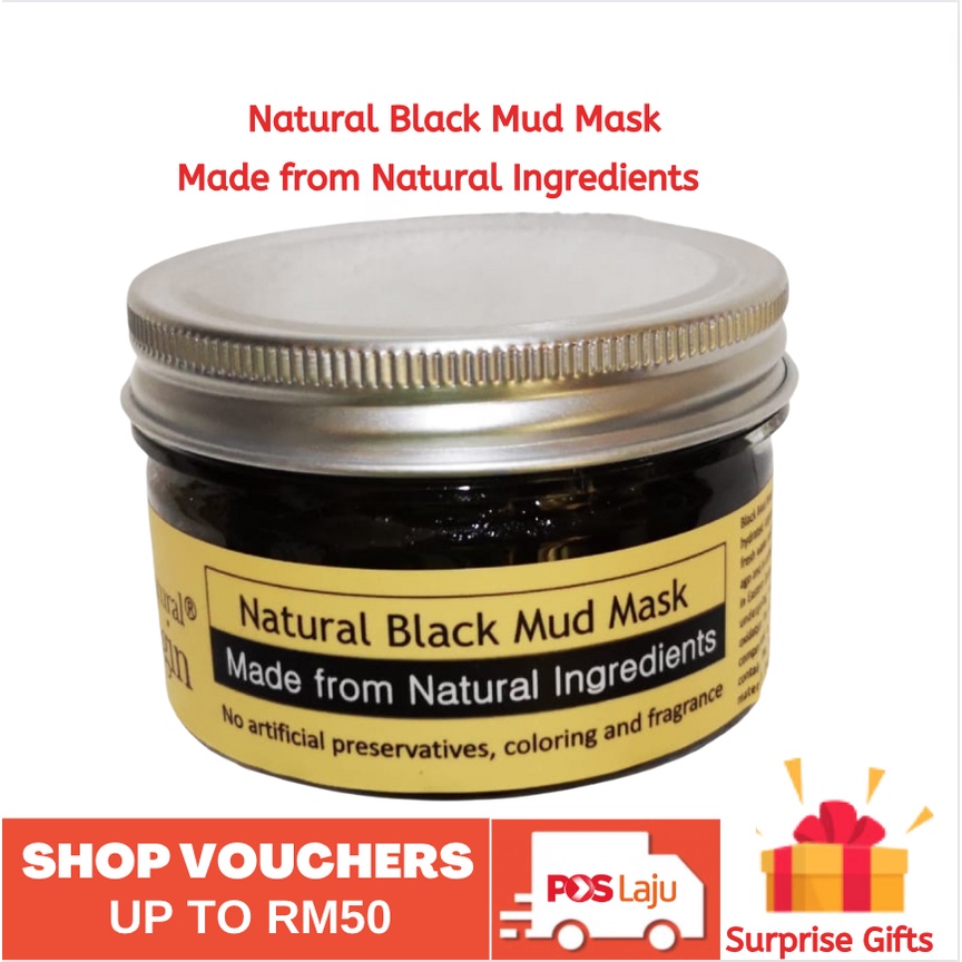 Natural Origin Black Mud Mask 150g Shopee Malaysia