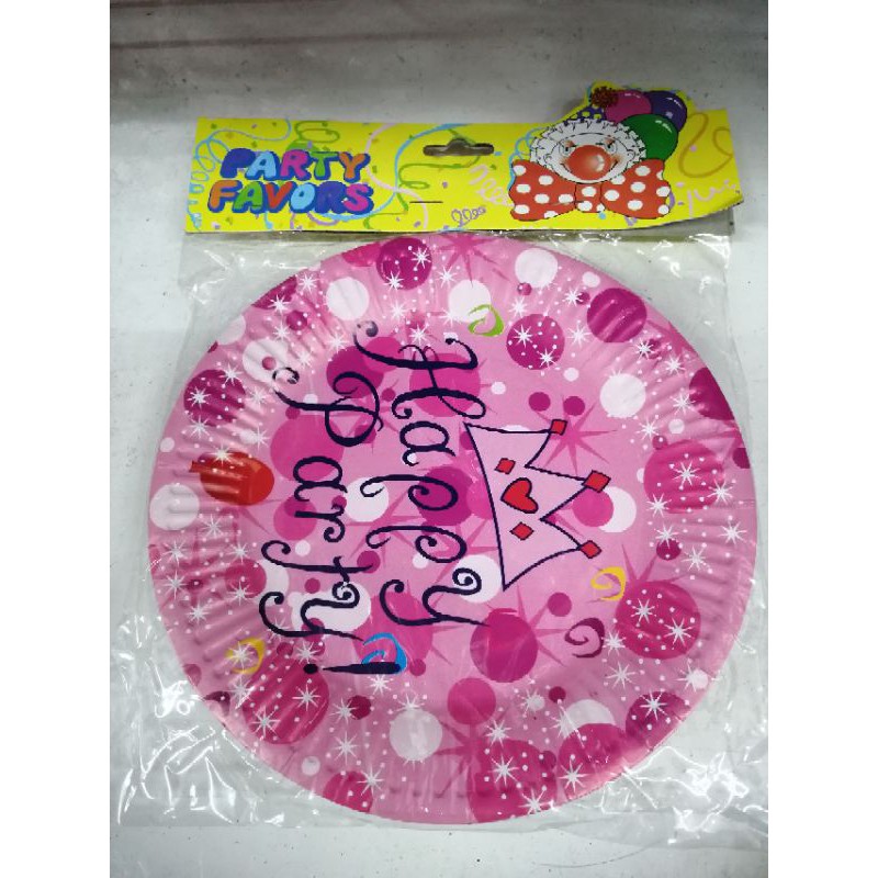 READY STOCK BIRTHDAY CAKE PAPER PLATE Shopee Malaysia