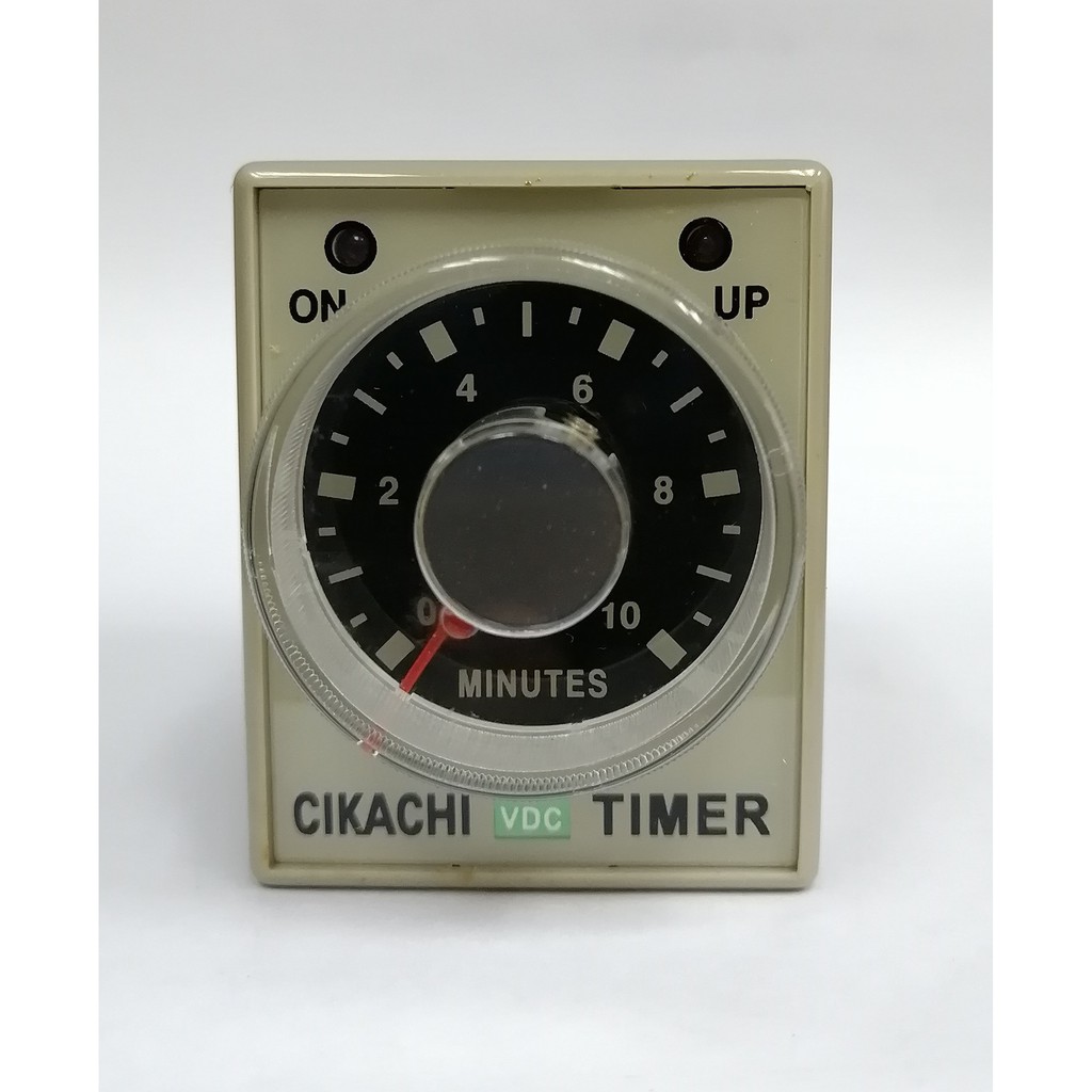 CHIKACHI Analog Timer AH3-1 24VDC 10min [CLEARANCE STOCK] | Shopee Malaysia