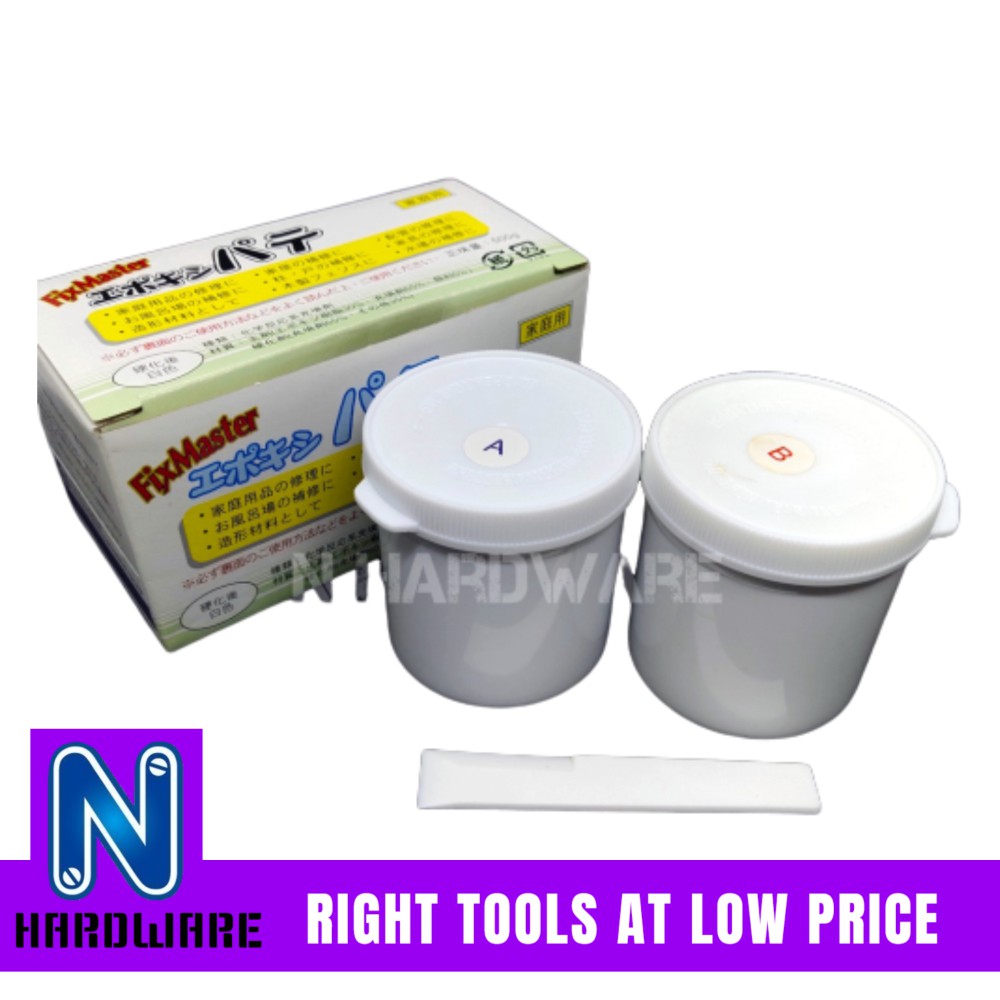 [100% ORIGINAL] Fixmaster Fix Master Brand Epoxy Putty A & B 500gram ...