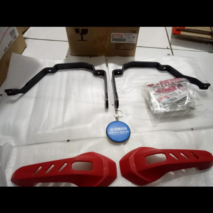 MERAH Han Hand Hend Handguard Yamaha Xride X RIDE 125 1SET Red ORIGINAL ...