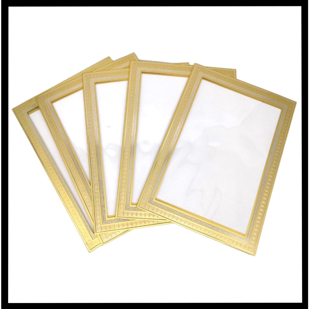 SIJIL CERTIFICATE FILE HOLDER A4 SIZE WITH PVC COVER [GOLD/ SILVER/ RED ...
