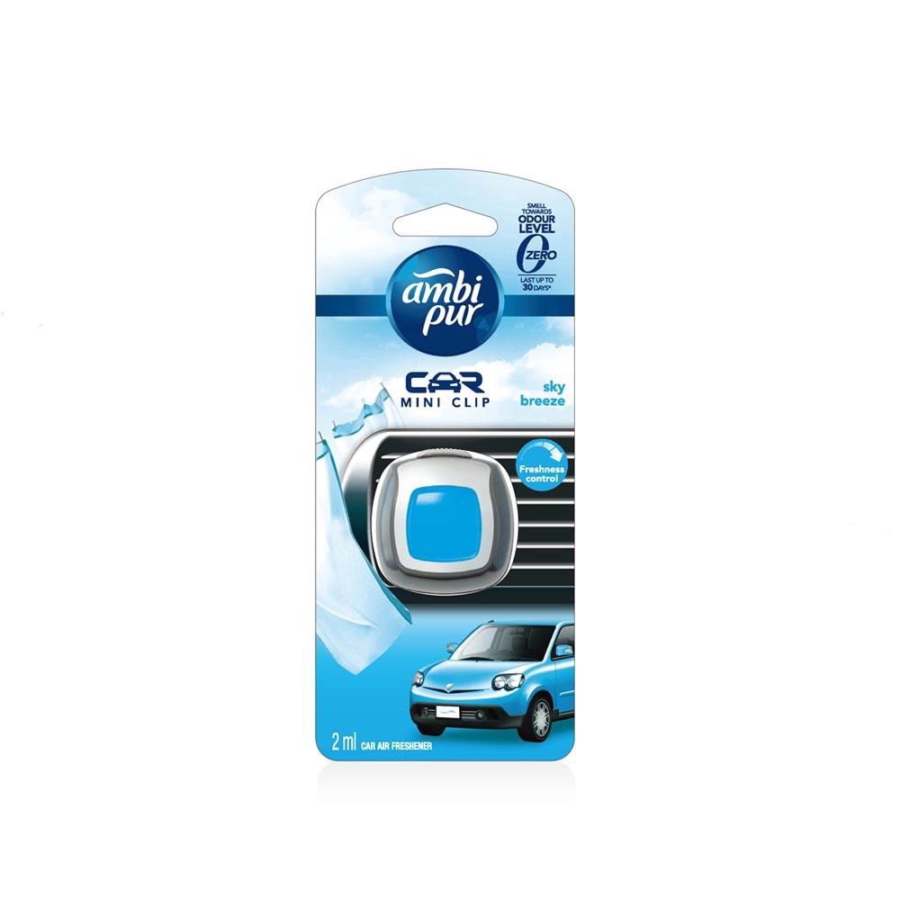 Buy Ambi Pur Sky Breeze Car Air Freshener Mini Clip 2mL