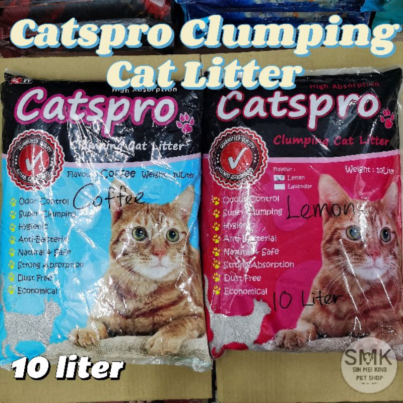 Ready Stock🔥Catspro Clumping Cat Litter (10 liter) | Shopee Malaysia