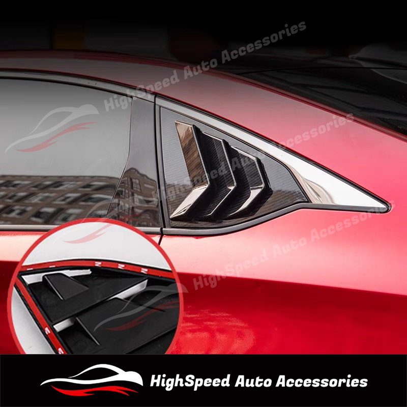 Honda Accord G10 (20202024) Rear Window Louvers Vents Cover Shopee