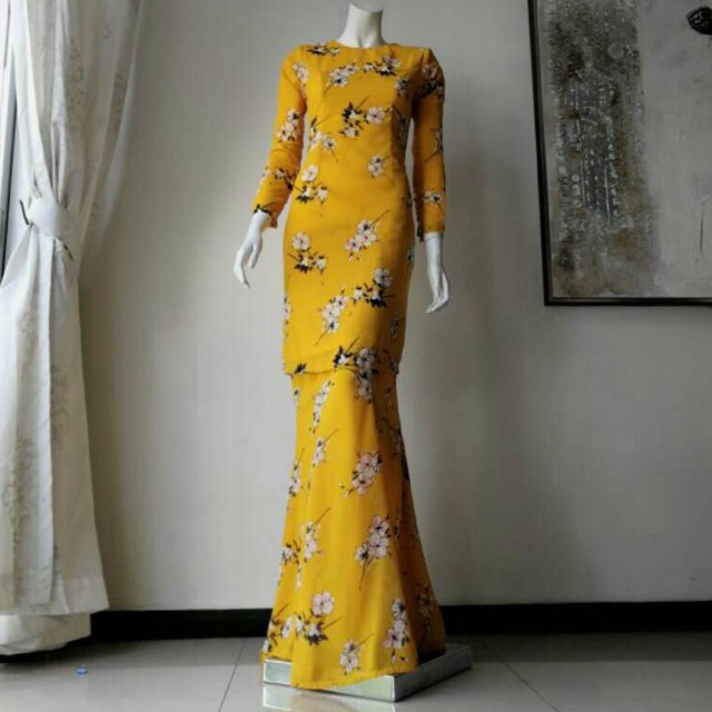 Kurung Moden Princess Cut 227 Shopee Malaysia