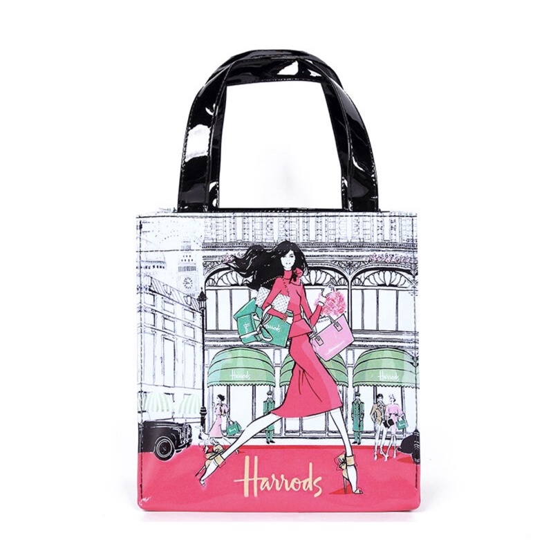 🅾︎🆅🅴🆁🅂🄴🄰 Harrods London UK 🇬🇧 hand carry lunch office work telekung tote shoulder beg bags duck birthday collection